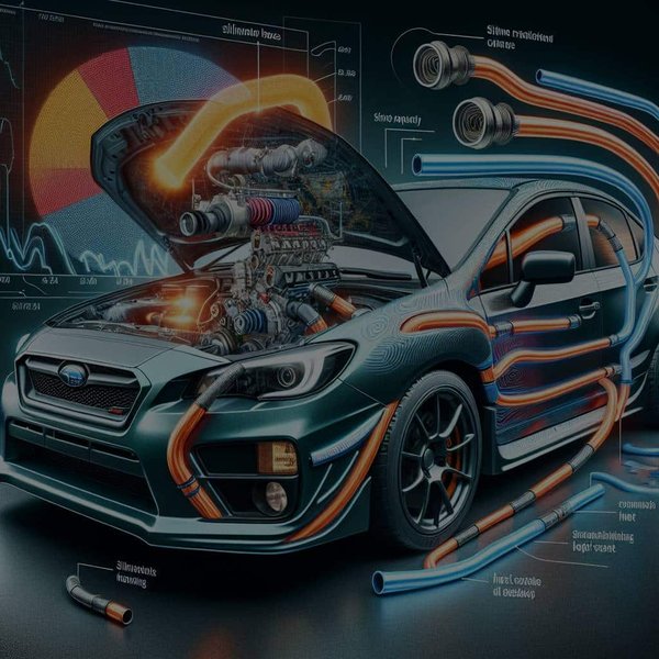 Can Upgrading to Silicone Radiator Hoses Improve Heat Resistance in a Subaru WRX?